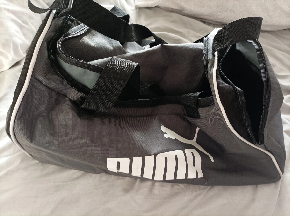 ✨レア物　used PUMA ボストンバッグ 黒/白　Y2K 希少 90s ヴィンテージ puma ボストンバック ブラック y2k 【公式通販