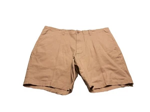 George Men's Above The Knee Shorts SZ 44 Flat Front Zip Fly Mid-Rise Lt Pink NWT - Picture 1 of 9