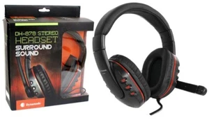 DYNAMODE Stereo Surround Sound Headset with Built-In Microphone - Picture 1 of 9