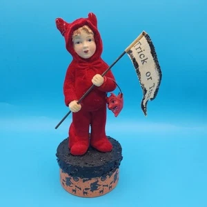 Bethany Lowe Halloween Devil Costume Child Box Trinket Candy Box Retired  *Read* - Picture 1 of 12