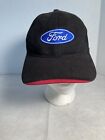 Ford Hat Cap Mens Fitted Large Black Soft Twill Truck Cars Logo Dad Embroidered