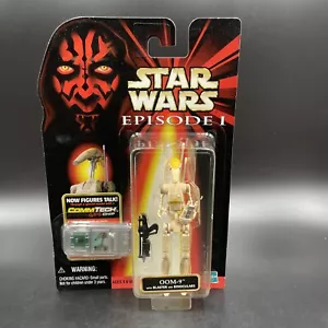 1998 Star Wars OOM-9-COMMANDER DROID Phantom Menace CommTech Chip Figur NEU - Bild 1 von 18