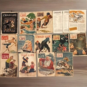 Lot of 15 Child's Life Magazine 1941-1942 - Picture 1 of 18