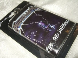New Ride The Lightning Metallica Flask 8 oz. Collection Stainless Steel 2017 NEW - Picture 1 of 5