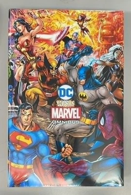 DC VERSUS MARVEL Omnibus Hardcover Direct Market Comics 2024 - Image 1 of 2