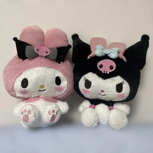 Sanrio Par Diadema Grande Peluche Juguete Kuromi My Melody Juego Completo de 2 Tipos - Imagen 1 de 3