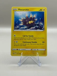 PINCURCHIN #056/159 POKEMON Crown Zenith (Uncommon, NM) ENGLISH - Picture 1 of 4