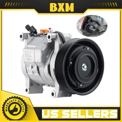 NUEVO COMPRESOR DE AIRE ACONDICIONADO PARA HONDA ACUERDO 4 cilindros 2,4 L 2008 2009 2010 2011 2012 Foto 1 de 4