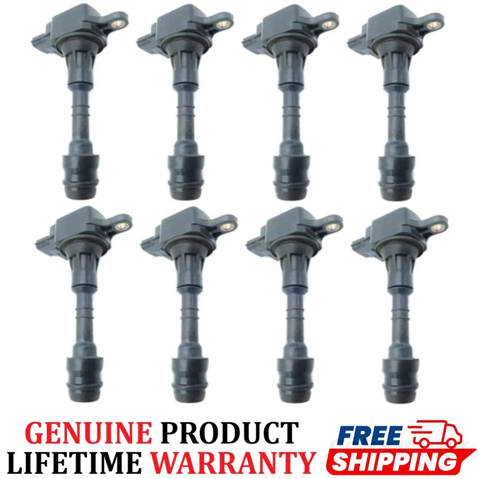 Ignition Coils For 2003-2010 Infiniti FX45 M45 Q45 4.5L V8, 22448-AR215 GENUINE - Image 1 of 4