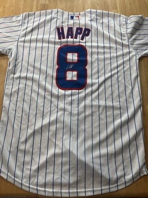 Ian Happ Signed Autographed Chicgao Cubs Jersey Jsa Coa - Image 1 of 4