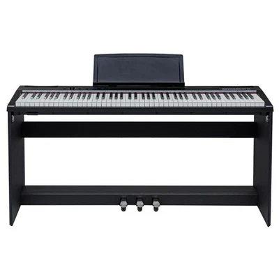 keymaXX Digital Piano 88 Keys, Lightly Weighted, 128 Voices, Metronome - Image 1 of 4