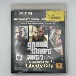 Grand Theft Auto IV: Complete Edition (Sony Playstation 3 PS3, 2010) CIB - Picture 1 of 5