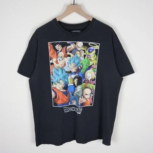 2021 Dragon Ball Super Tournament of Power Roster Shirt Black XL 23.5x28 - Picture 1 of 20