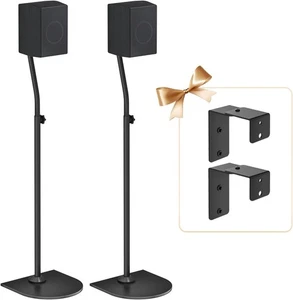 Lautsprecher Ständer Paar für Samsung HW-Q990C HW-Q990D Rear Stand Schwarz  - Bild 1 von 9