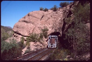 Original Rail Slide - CBRY Copper Basin Railway 504+ Ray Junction AZ 10-24-2003 - Picture 1 of 1
