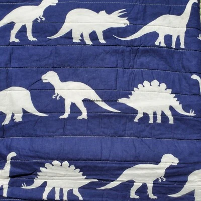 Dinosaur Quilt, Sheets, Throw Pillows Size Full 6 or 7pc Dinosaurs Coverlet - Image 1 of 4