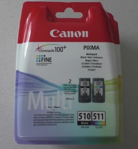 Canon Pixma Patronen 510 und 511, PG-510, CL-511, Verpackt, ab 1 Euro - Bild 1 von 1