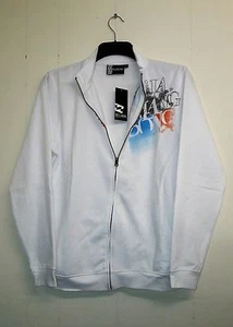 Lovely Unisex Billabong White Zipped Jacket Top Hoodie Age 14 & Age 16 - BNWT!! - Picture 1 of 4