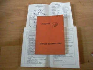 Manual de reparación de carrocería Thatcham Chrysler Sunbeam - Imagen 1 de 1