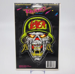 Vintage 1991 Slayer Rockerz Rock Decals Sticker - The Brockum Collection - Picture 1 of 1
