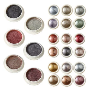 Chrome Nail Powder Set 6 Colors Metallic Effect Mirror Powder for Nail Art - Picture 1 of 16