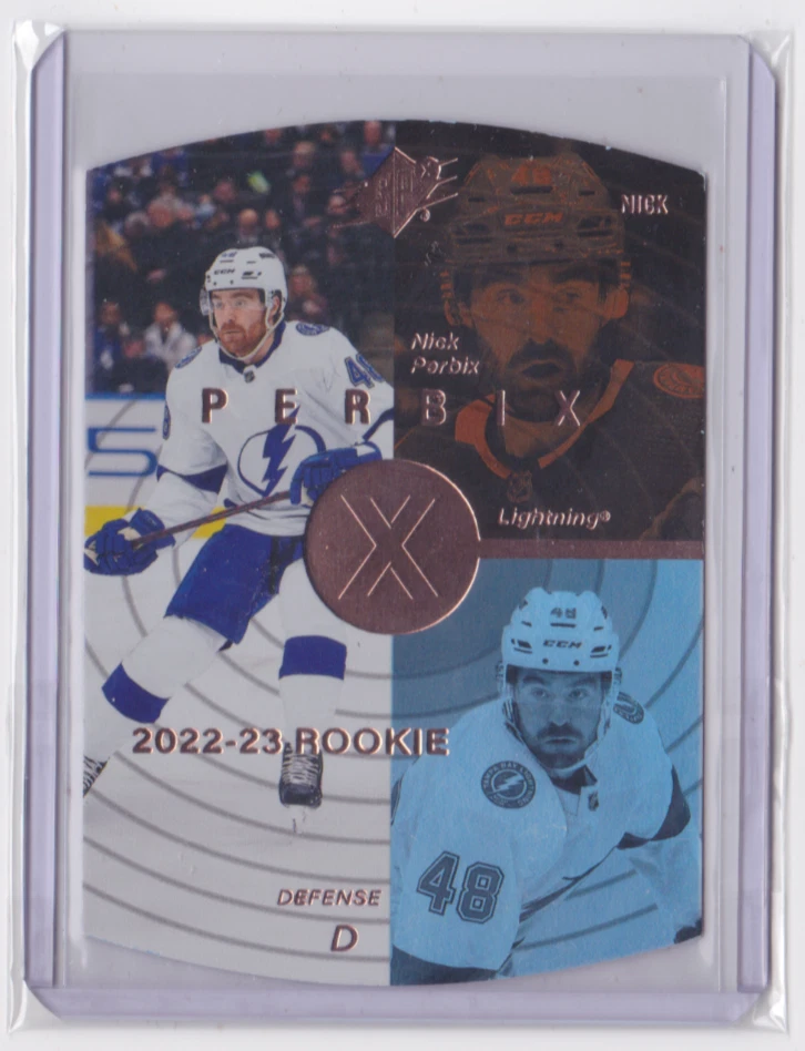 2022-23 UD EXTENDED SERIES 97-98' RETRO RC BRONZE /250 NICK PERBIX #SPX-48 - Image 1 of 2