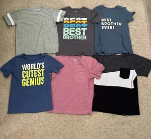 Lot Of 6 Shirts Boy. Size 5/5t - Picture 1 of 1