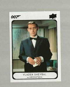 V3) 2021 Upper Deck James Bond Villains & Henchmen Vladek Sheybal Kronsteen