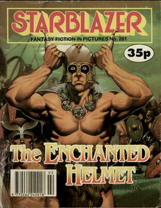 THE ENCHANTED HELMET,STARBLAZER SPACE FICTION ADVENTURE IN PICTURES,NO.281,1991 - Bild 1 von 2