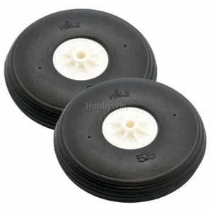 55x15mm PU Tire 2P for RC Model Airplane Landing Warbird Glider Sporter Trainer - Picture 1 of 6