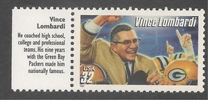 USA #3145 (A2432) Sehr guter Erhaltungszustand MNH - 1997 32c Football Coach Vince Lombardi - Bild 1 von 1