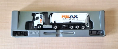 Herpa 306881 VOLVO FH GL REAX TRANSPORT tank silo original packaging 1:87 - Image 1 of 3