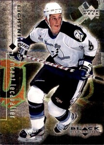 1998-99 Upper Deck Black Diamond #80 Vincent Lecavalier TAMPA BAY LIGHTNING