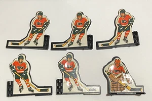 Coleco anni 80 NHL Power Play Hockey ricambio Philadelphia Flyers squadra giocatori - Foto 1 di 10