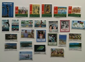 Vanuatu Stamps Collection - 25 to 150 Different Stamps - Picture 1 of 1