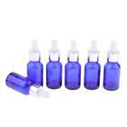 6 pieces refillable glass bottle pipette bottles dropper bottle for beauty salon
