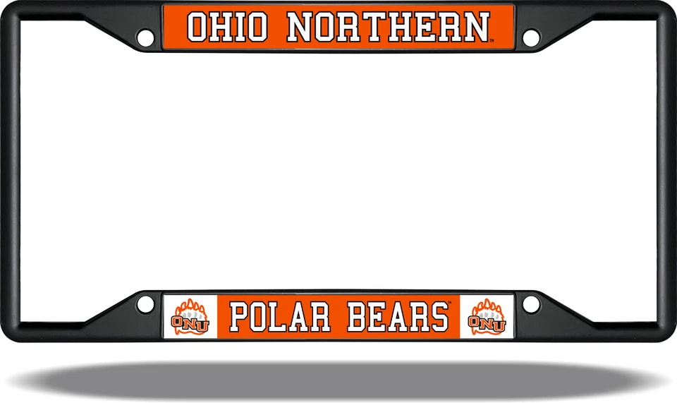 Ohio Northern University Polar Bears License Plate Frame