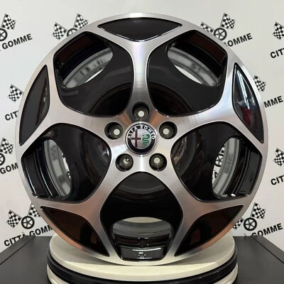 4 CERCHI IN LEGA ORIGINALI ALFA GIULIETTA GLIULIA STELVIO 159 da 17" DEMONTATI - Imagen 1 de 4