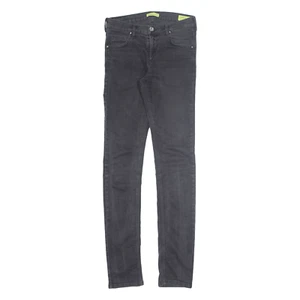 VERSACE Jeans Black Denim Slim Skinny Womens W30 L34 - Picture 1 of 8