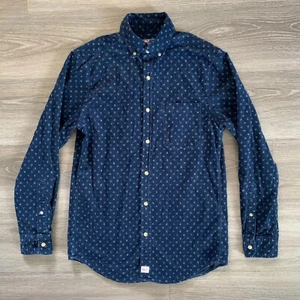 Vineyard Vines Corduroy Murray Shirt Button Down Mens Size XS Navy Floral Casual - Picture 1 of 10