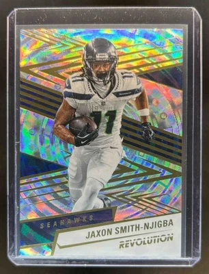2025 Panini Revolution Jaxon Smith-Njigba Fractal #35/99 Seahawks - Image 1 of 2