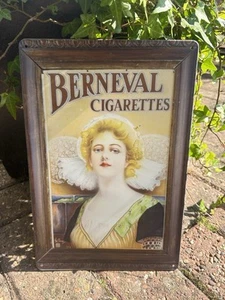 Berneval Cigarettes Metal Sign – 12x8” Reproduction - Picture 1 of 1