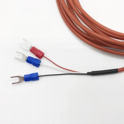 Pt1000 Temperature Sensor Probe Diameter 4mm Length 60mm Cable 3 Meters 1Pcs + - Image 1 of 3