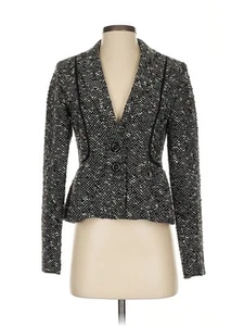 Nanette Lepore Women Gray Blazer 2 - Picture 1 of 4