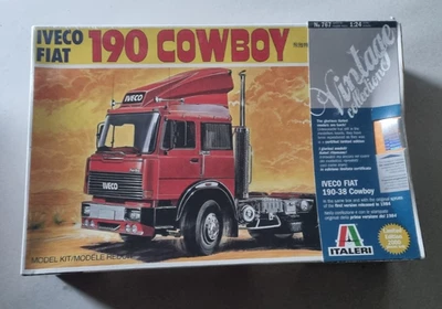 ITALERI IVECO FIAT 190 COWBOY 1:24 N 767 VINTAGE COLLECTION - Immagine 1 di 3