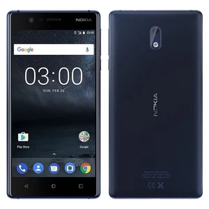 Nokia 3 4G blauw eenvoudig sim redelijk goede staat - Afbeelding 1 van 1