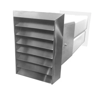 Sagemüller & Rohrer 52050 Mauerkasten Ab-/Zuluft 150, mit Flachanschluss 180 ... - Bild 1 von 4