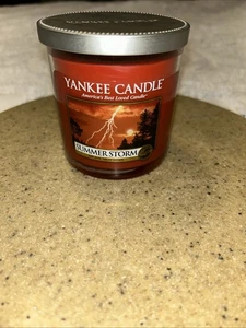 Yankee Candle New Retired Summer Storm 7Oz Candle Single Wick Small Discontinued - Picture 1 of 7