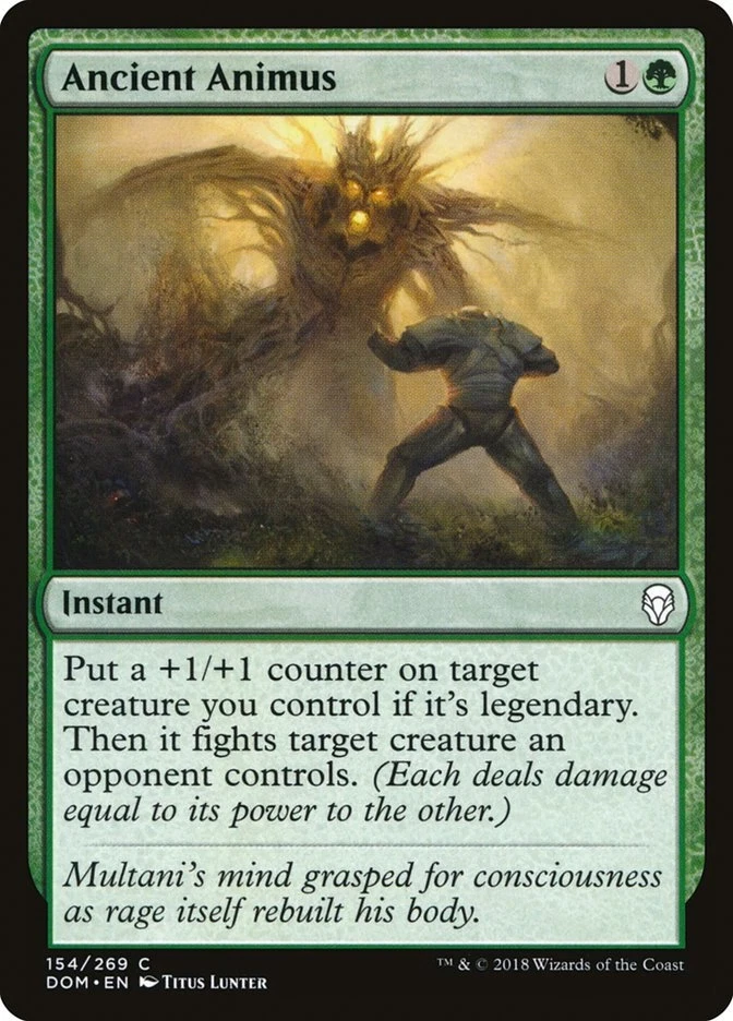 LP Ancient Animus (154) Dominaria DOM MTG Magic - Image 1 of 1