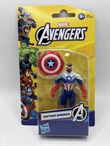 Hasbro Marvel Avengers Epic Hero Series Capitán América - Figura de acción de 4" ~ Nueva - Imagen 1 de 4